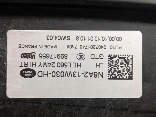 Proiettore ANT SX N8A2-13W030-HD Land Rover Range Rover Velar 2023