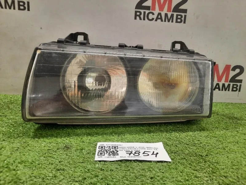 Proiettore ANT SX 63128363497 Bmw Serie 3 E36 Berlina 1991