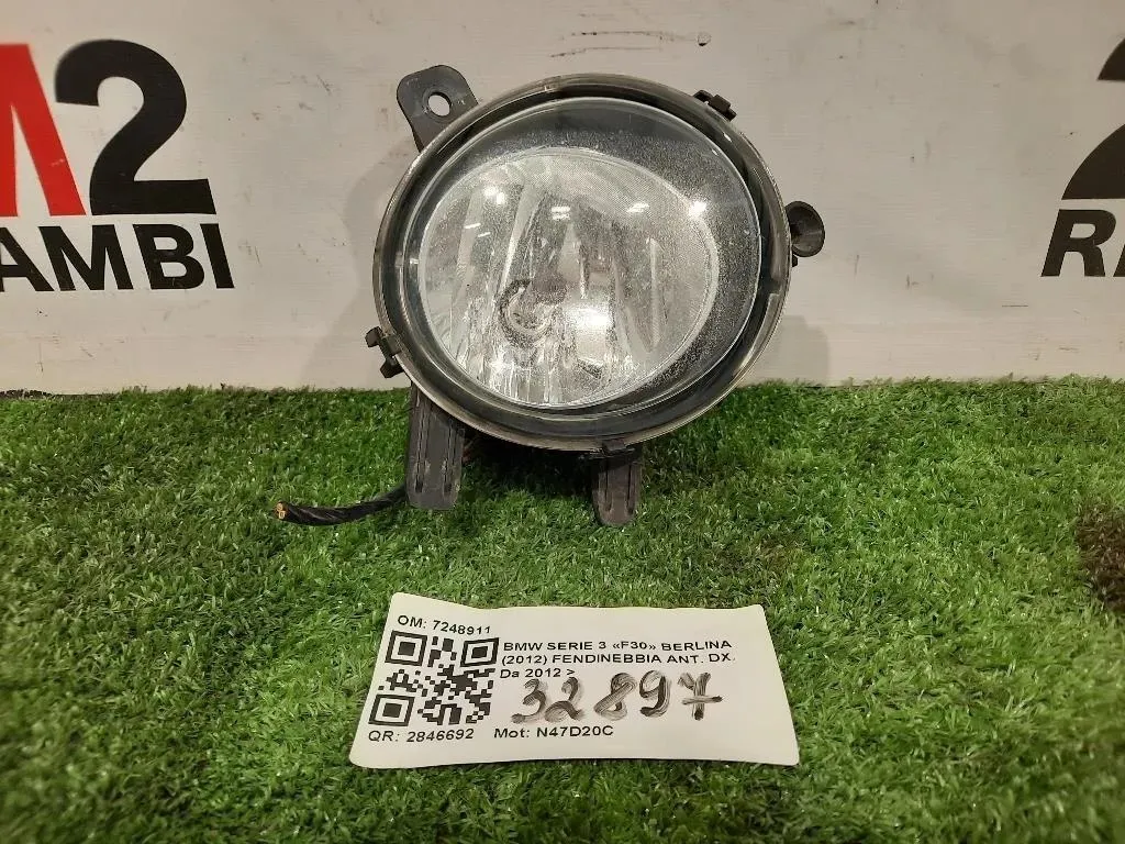 Fendinebbia ANT DX 7248911 Bmw Serie 3 F30 Berlina 2012