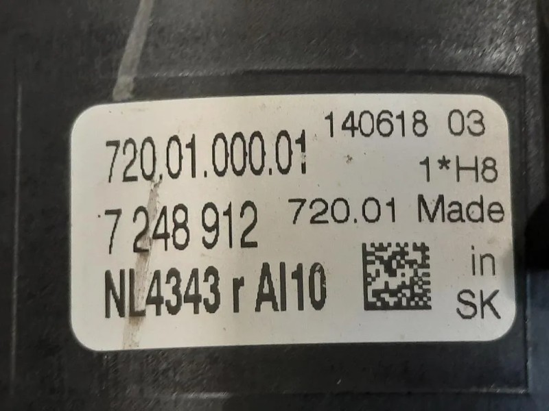 Fendinebbia ANT DX 7248911 Bmw Serie 3 F30 Berlina 2012