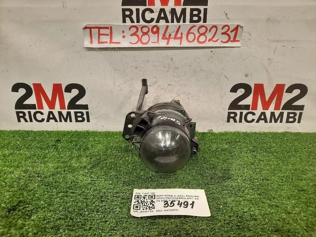 Fendinebbia ANT DX 7 897 188 Bmw Serie 5 E60 Berlina 2004