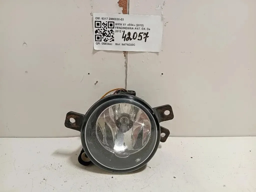 Fendinebbia ANT DX 63172990020-03 Bmw X1 E84 2010