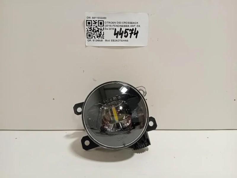 Fendinebbia ANT DX 9811333380 Citroen DS3 Crossback 2018
