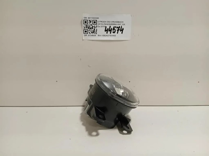 Fendinebbia ANT DX 9811333380 Citroen DS3 Crossback 2018