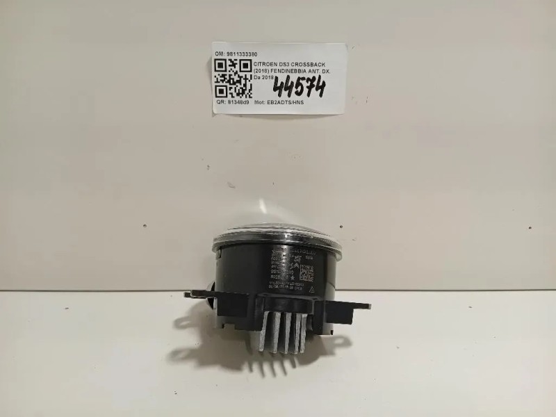 Fendinebbia ANT DX 9811333380 Citroen DS3 Crossback 2018
