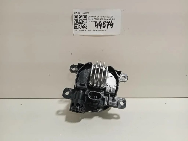 Fendinebbia ANT DX 9811333380 Citroen DS3 Crossback 2018