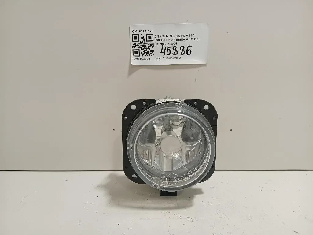 Fendinebbia ANT DX 67721225 Citroen Xsara Picasso 2004
