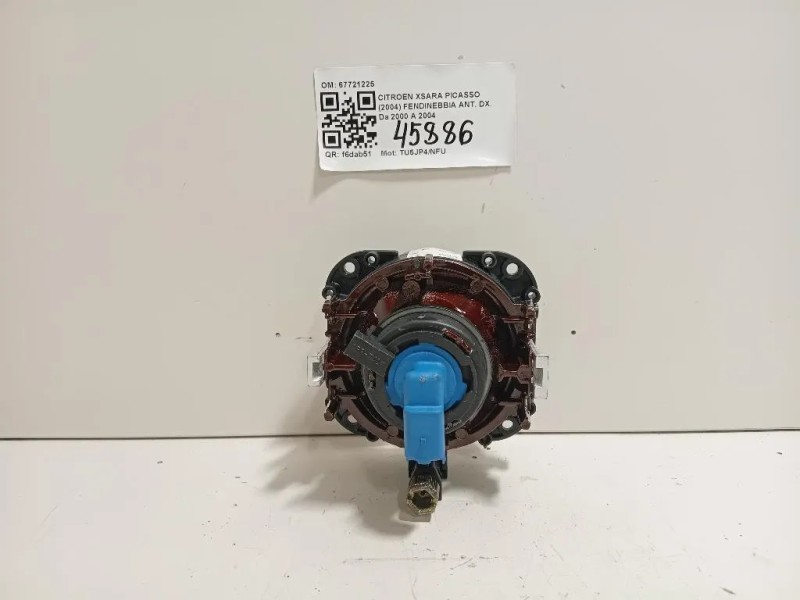Fendinebbia ANT DX 67721225 Citroen Xsara Picasso 2004