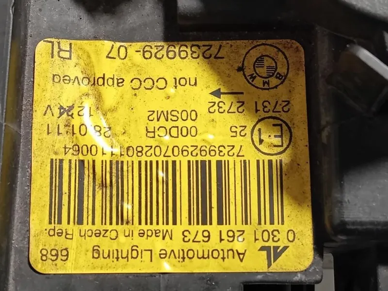 Proiettore ANT SX 723992907 Bmw Serie 3 E92 Coupe 2007