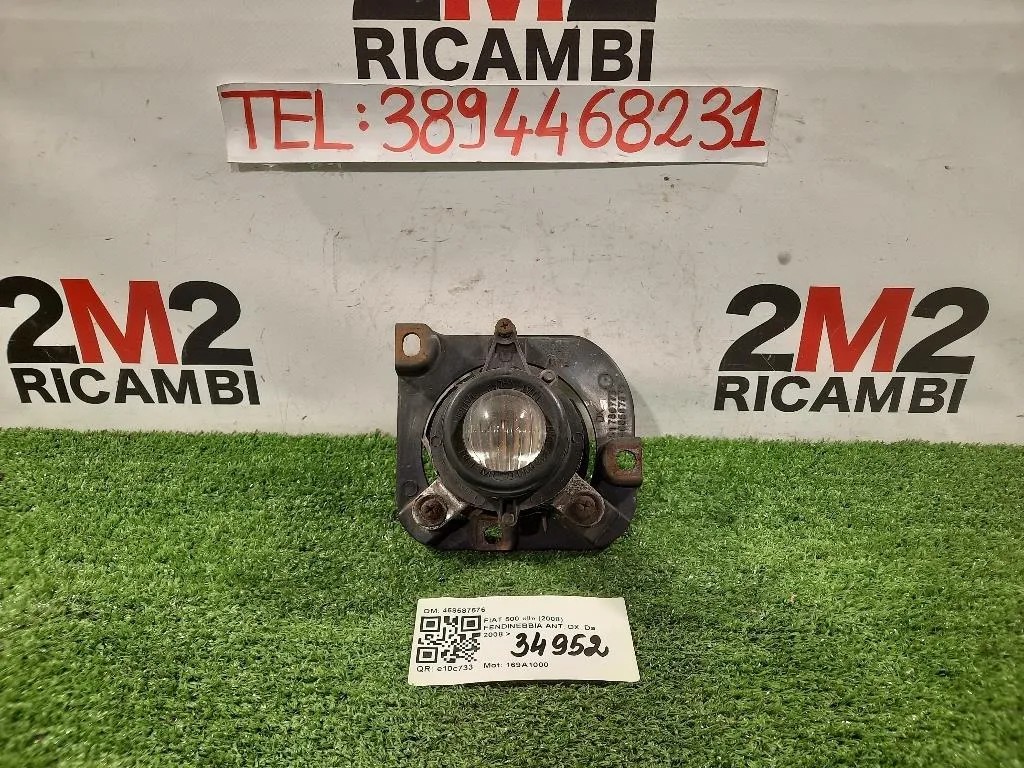 Fendinebbia ANT DX 468587576 Fiat 500 II 2008