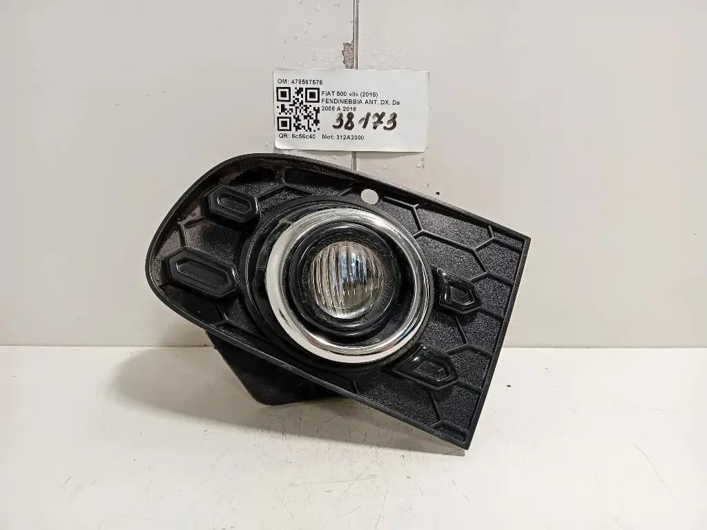 Fendinebbia ANT DX 478567576 Fiat 500 II 2015