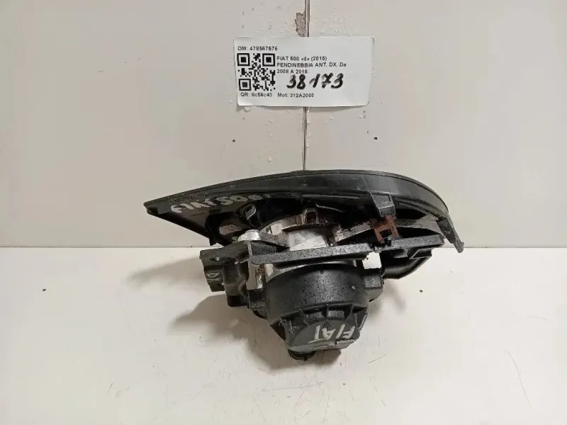 Fendinebbia ANT DX 478567576 Fiat 500 II 2015