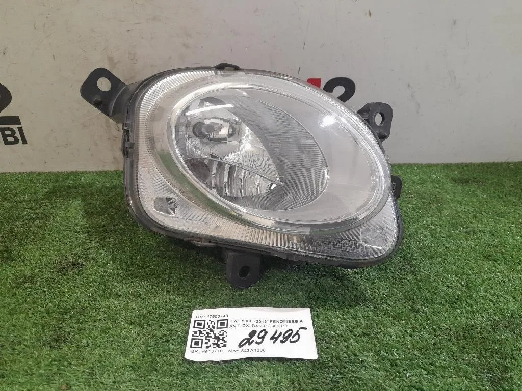Fendinebbia ANT DX 47500748 Fiat 500L 2013