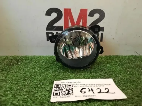 Fendinebbia ANT DX 89211690 SXDX Fiat 500X 2015