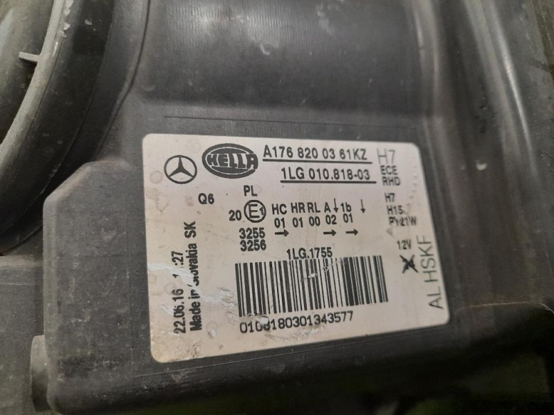 Fendinebbia ANT DX 89211690 SXDX Fiat 500X 2015