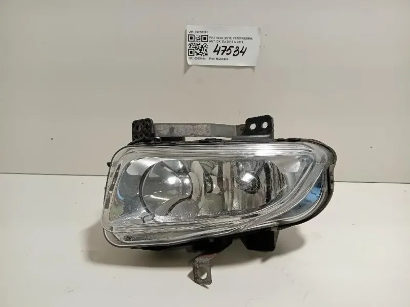 Fendinebbia ANT DX 89250381 Fiat 500X 2015