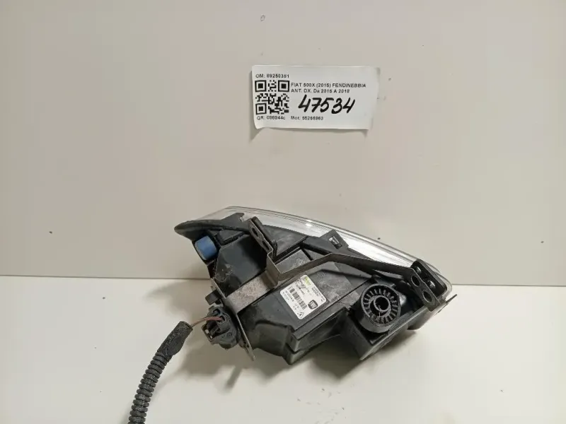 Fendinebbia ANT DX 89250381 Fiat 500X 2015