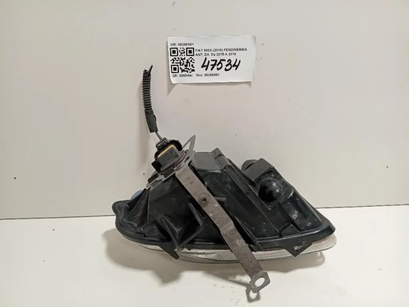 Fendinebbia ANT DX 89250381 Fiat 500X 2015