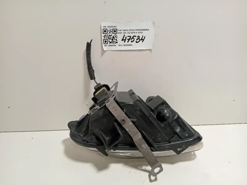 Fendinebbia ANT DX 89250381 Fiat 500X 2015
