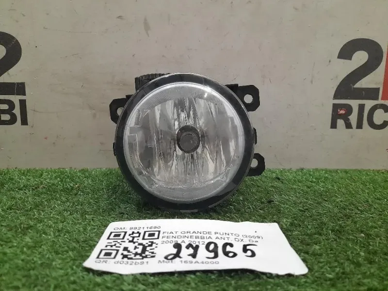 Fendinebbia ANT DX 89211690 Fiat Grande Punto 2009