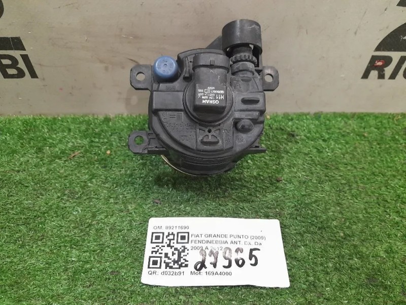 Fendinebbia ANT DX 89211690 Fiat Grande Punto 2009