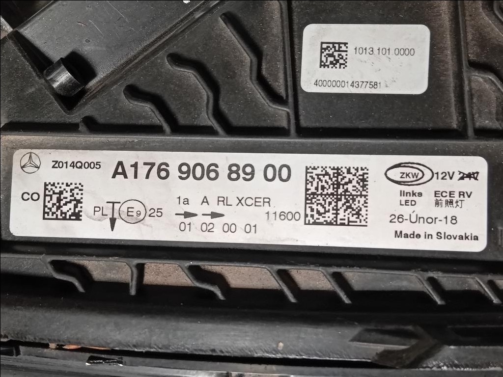 Fendinebbia ANT DX 479009999 Fiat Panda III 2012