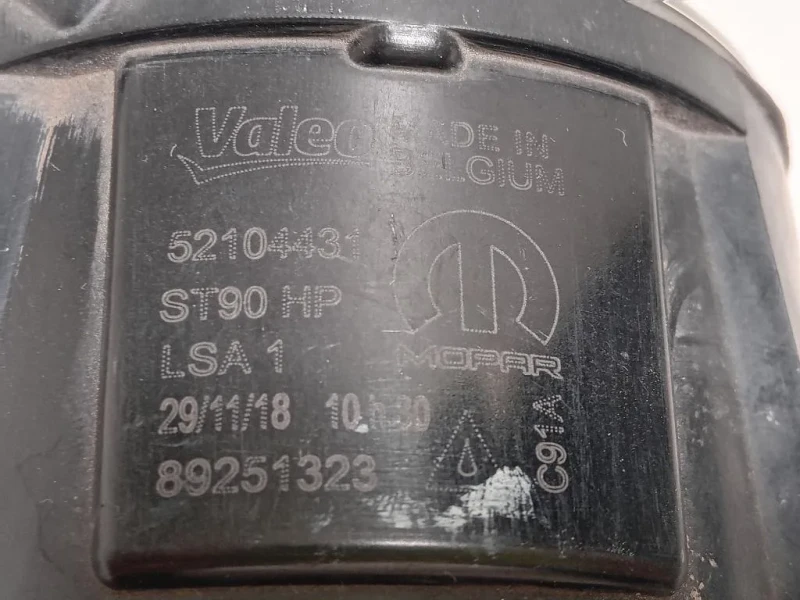 Fendinebbia ANT DX 52104431 Fiat Panda III 2012