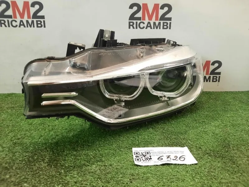 Proiettore ANT SX 63117259553 Bmw Serie 3 F30 Berlina 2012
