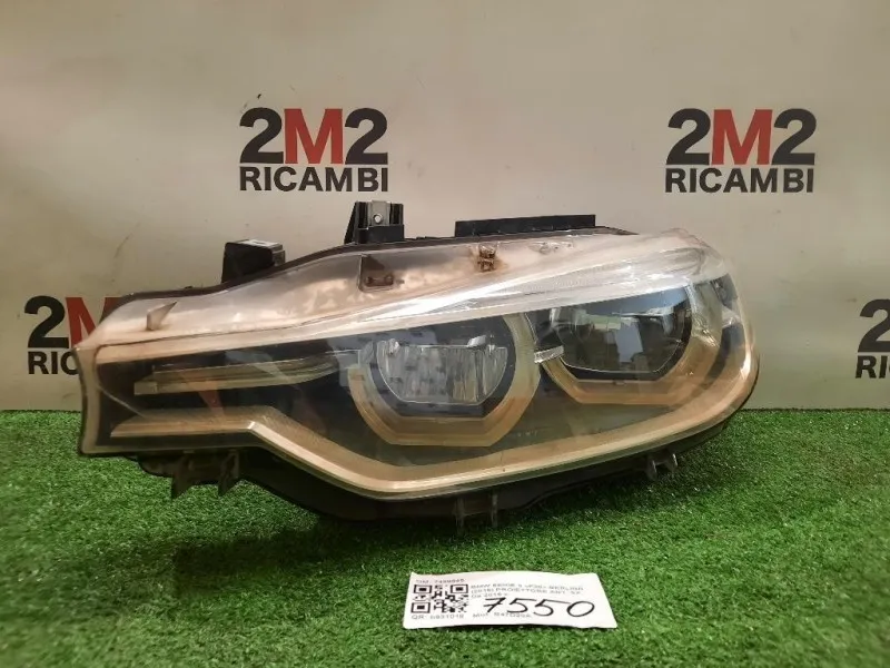 Proiettore ANT SX 7498945 Bmw Serie 3 F30 Berlina 2015