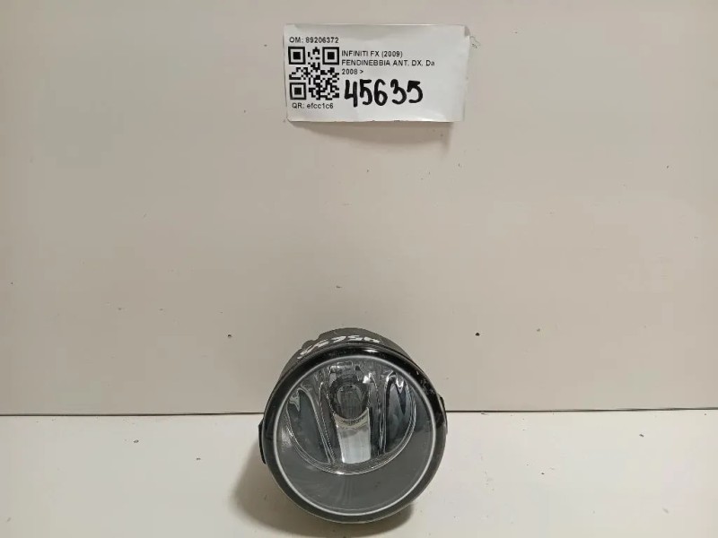 Fendinebbia ANT DX 89206372 Infiniti FX 2009