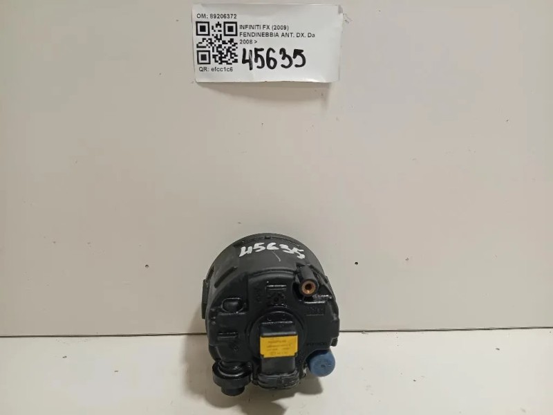Fendinebbia ANT DX 89206372 Infiniti FX 2009