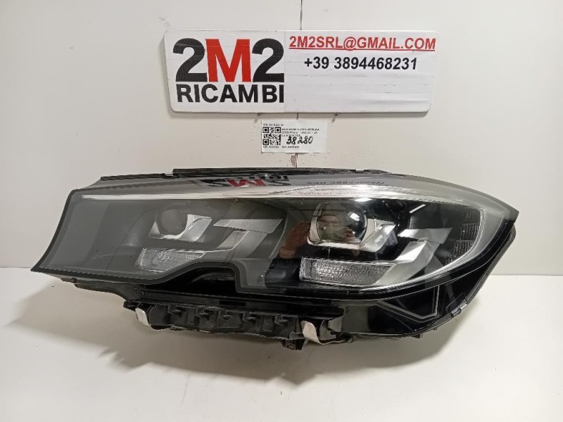 Proiettore ANT SX 5A1DB37-01 Bmw Serie 3 G20 Berlina 2018