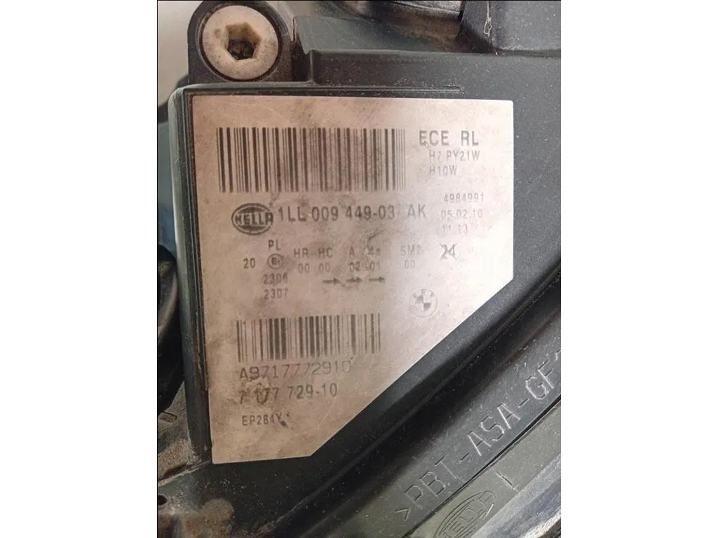 Proiettore ANT SX 1LL00944903 Bmw Serie 5 E60 Berlina 2004