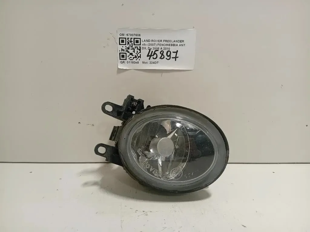 Fendinebbia ANT DX 67807606 Land Rover Freelander II 2007