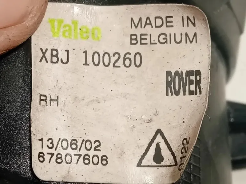 Fendinebbia ANT DX 67807606 Land Rover Freelander II 2007