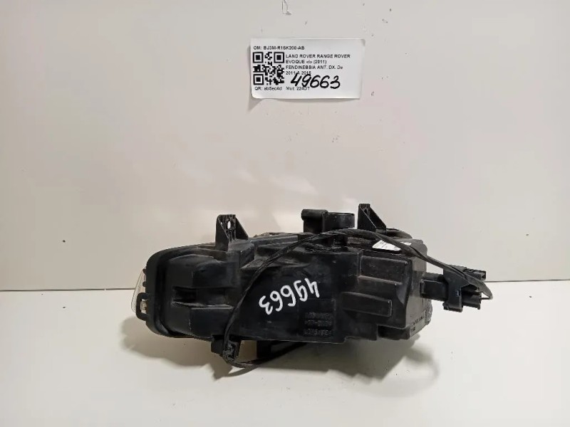Fendinebbia ANT DX BJ3M-R15K200-AB Land Rover Range Rover Evoque I 2011