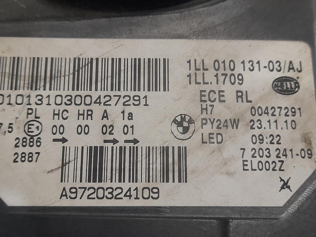 Proiettore ANT SX 1LL01013103 SX LATO GUIDA FARO Bmw Serie 5 F11 Touring 2012