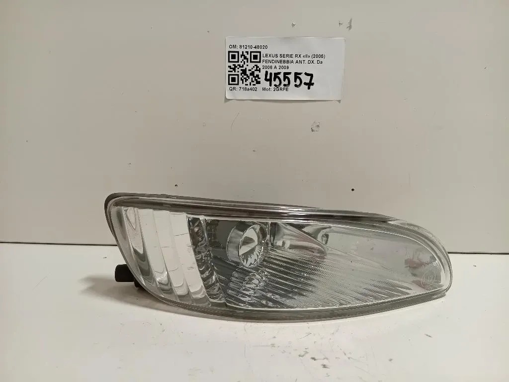 Fendinebbia ANT DX 81210-48020 Lexus Serie RX II 2005