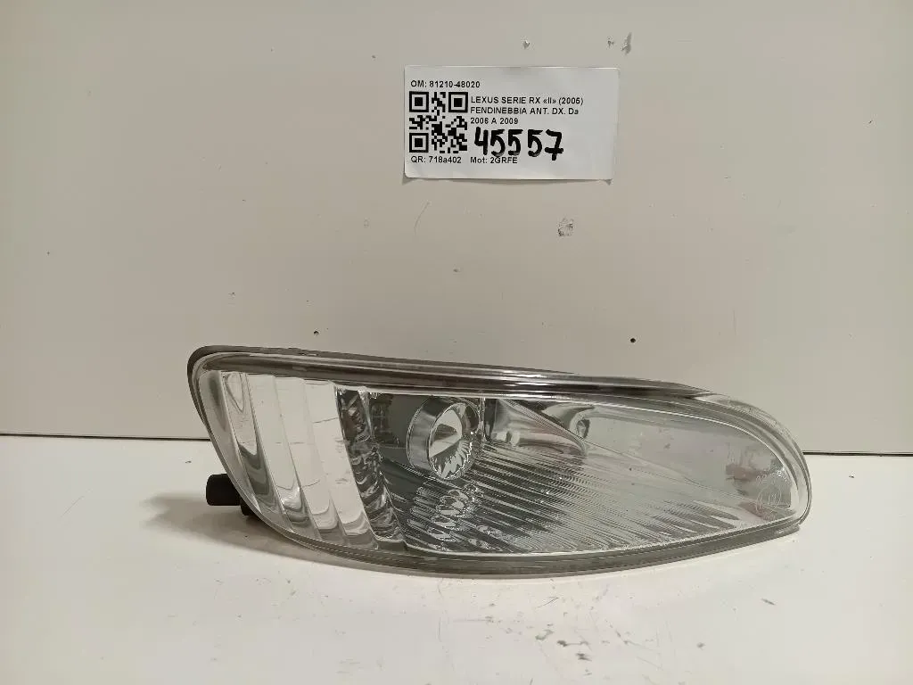 Fendinebbia ANT DX 81210-48020 Lexus Serie RX II 2005