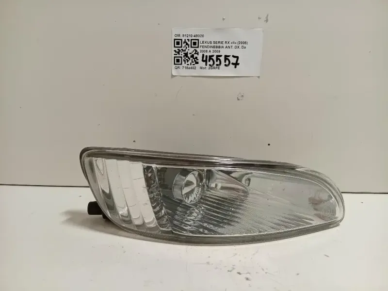Fendinebbia ANT DX 81210-48020 Lexus Serie RX II 2005