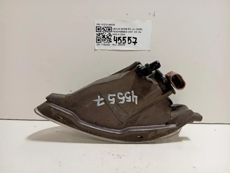 Fendinebbia ANT DX 81210-48020 Lexus Serie RX II 2005