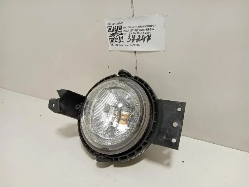 Fendinebbia ANT DX 9812537-05 LED Mini Countryman Cooper R60 2010