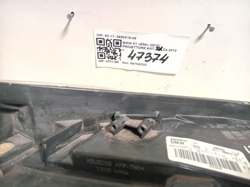 Proiettore ANT SX 6311- 2990015-09 Bmw X1 E84 2010