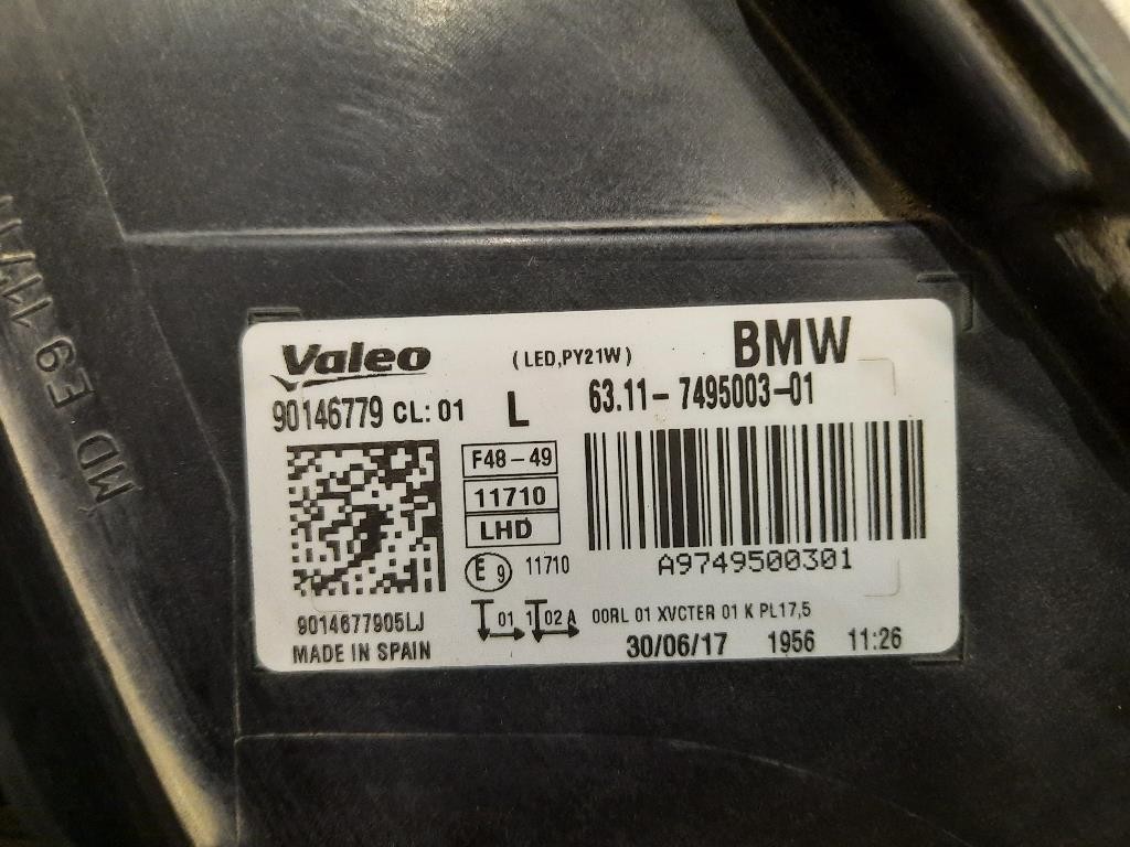 Proiettore ANT SX 63117495003 Bmw X1 F48 2015