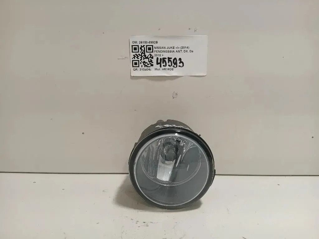 Fendinebbia ANT DX 26150-8992B Nissan JUKE I 2014