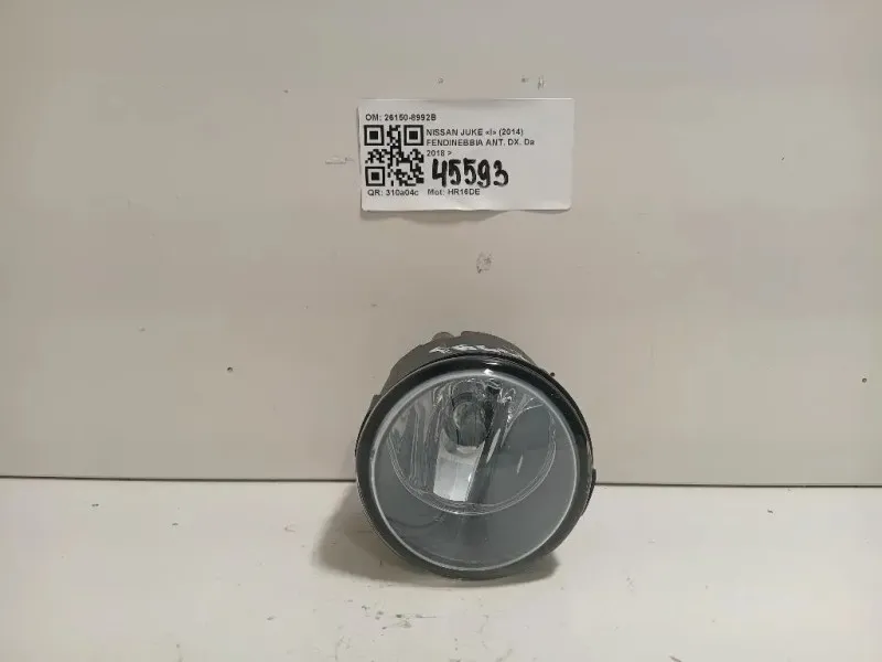 Fendinebbia ANT DX 26150-8992B Nissan JUKE I 2014