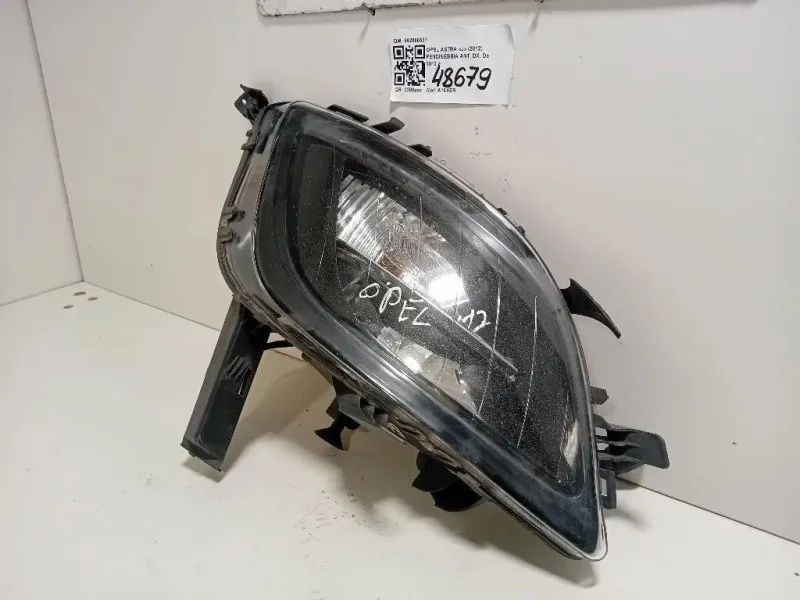 Fendinebbia ANT DX 662588537 Opel Astra J 2012