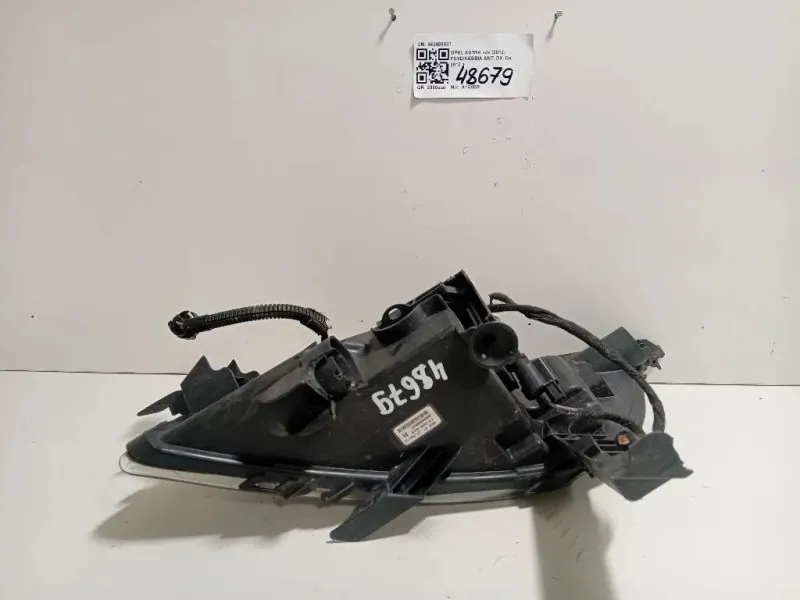 Fendinebbia ANT DX 662588537 Opel Astra J 2012
