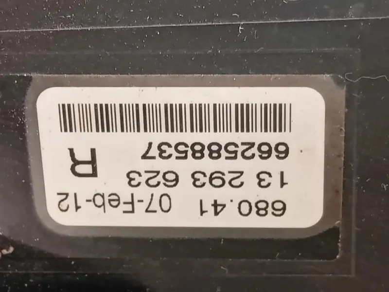 Fendinebbia ANT DX 662588537 Opel Astra J 2012