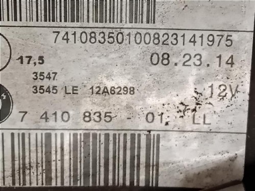 Proiettore ANT SX 7410835-01 LL Bmw X3 F25 2014